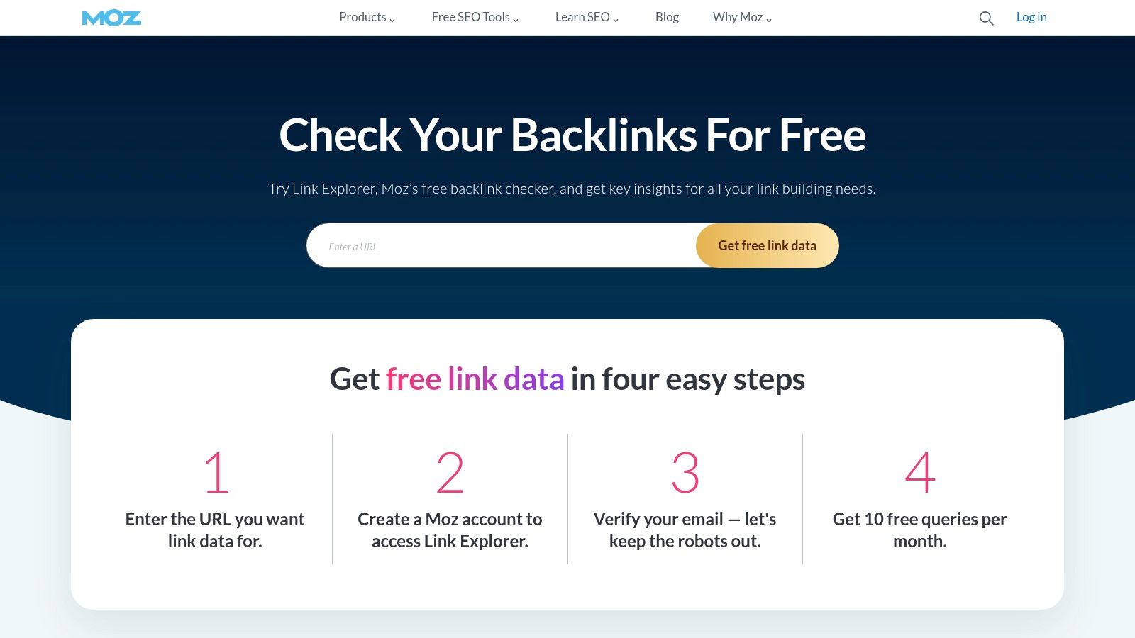Moz Pro (Link Explorer)