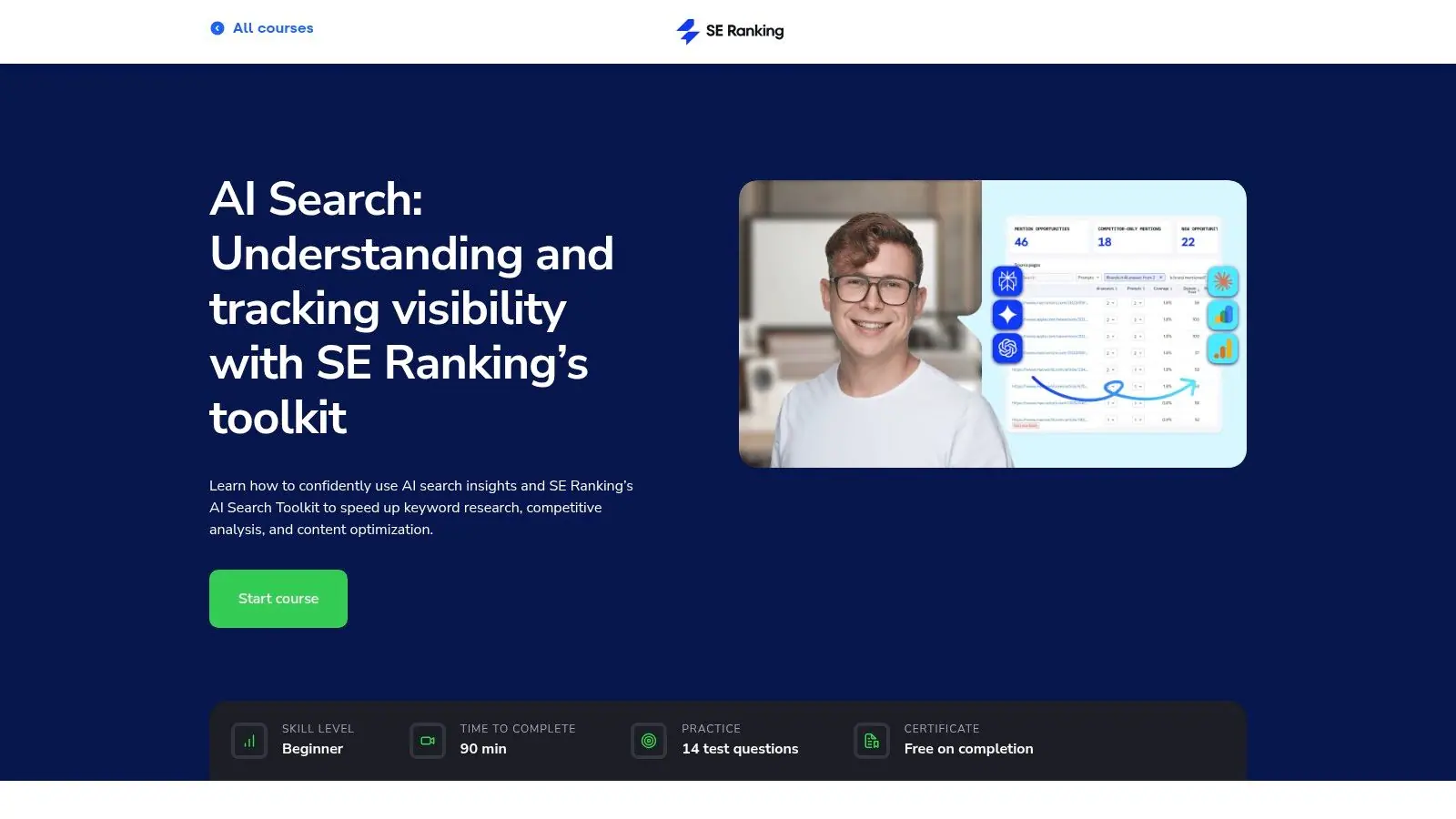 SE Ranking AI Search Toolkit