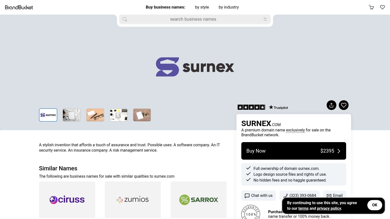 Screenshot from https://surnex.com/app/keyword-explorer/dashboard-ai-view